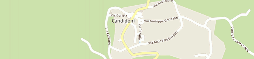 Mappa della impresa cuccione carmela a CANDIDONI