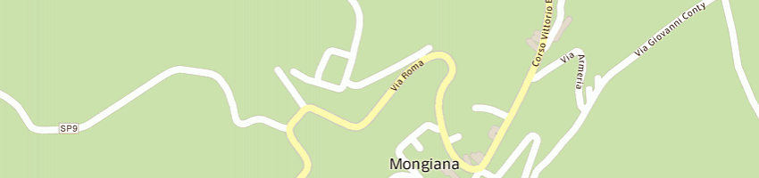 Mappa della impresa polizia di stato  a MONGIANA