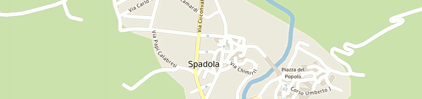 Mappa della impresa scuola media statale  a SPADOLA