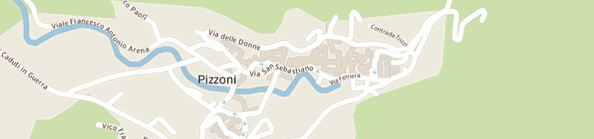 Mappa della impresa poste italiane  a PIZZONI