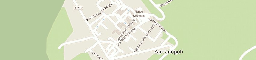 Mappa della impresa orfano' antonio a ZACCANOPOLI