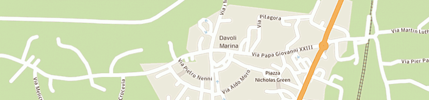 Mappa della impresa caccamo rocco a DAVOLI