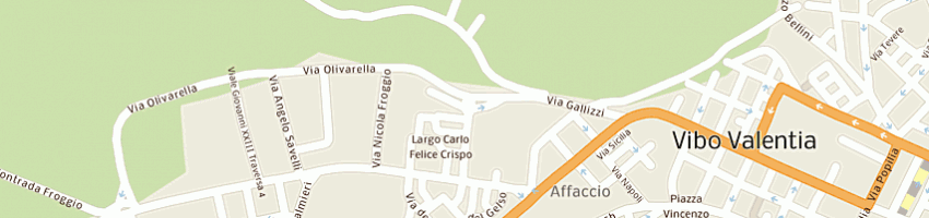 Mappa della impresa siae agenzia di manduca nicola a VIBO VALENTIA