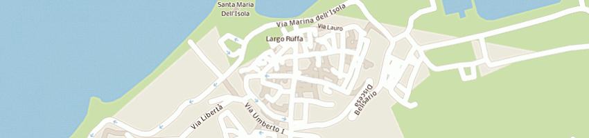 Mappa della impresa associazione turistica tropea pro loco  a TROPEA