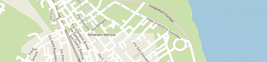 Mappa della impresa centro storico srl a SOVERATO