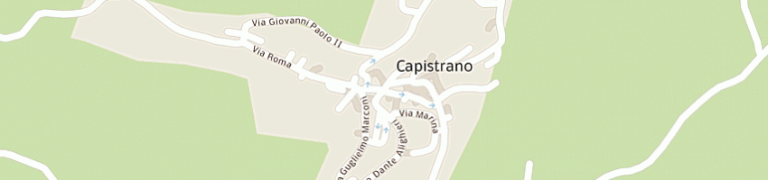 Mappa della impresa municipio  a CAPISTRANO