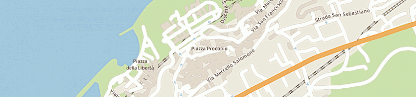 Mappa della impresa de marco sinibaldo  a PIZZO