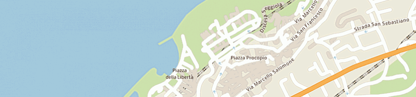 Mappa della impresa municipio  a PIZZO