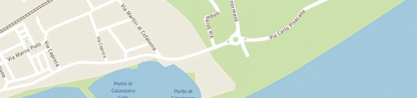 Mappa della impresa bar cremino sas  a CATANZARO