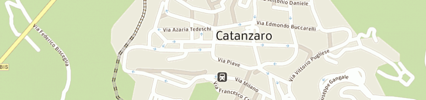 Mappa della impresa associazione bocciofila catanzarese  a CATANZARO