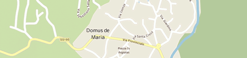 Mappa della impresa dcavs a DOMUS DE MARIA
