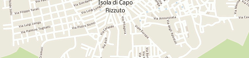 Mappa della impresa poste italiane  a ISOLA DI CAPO RIZZUTO