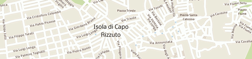 Mappa della impresa isolalluminio srl a ISOLA DI CAPO RIZZUTO