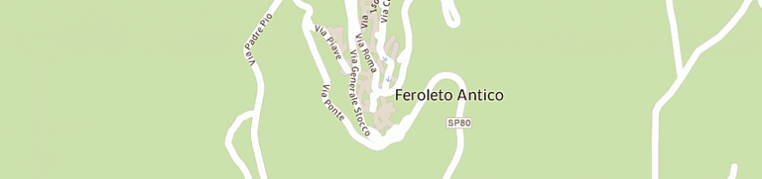 Mappa della impresa fonteviva srl  a FEROLETO ANTICO