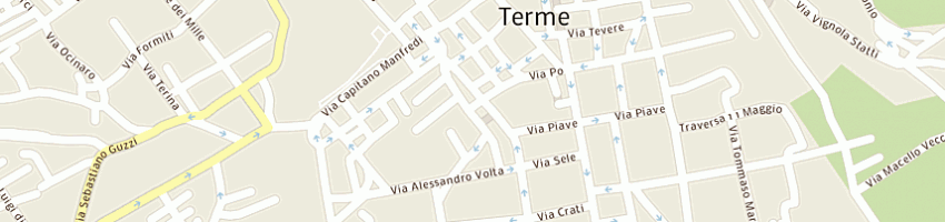 Mappa della impresa rettura aldo a LAMEZIA TERME