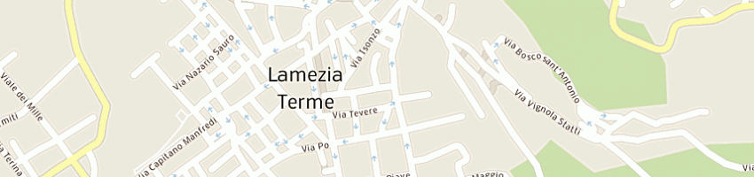 Mappa della impresa comune di lamezia terme a LAMEZIA TERME