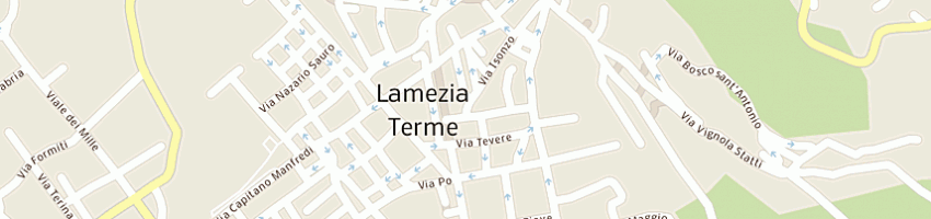 Mappa della impresa la rosa michele a LAMEZIA TERME
