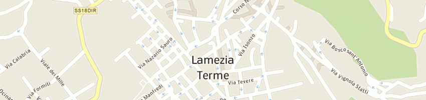 Mappa della impresa multigest srl a LAMEZIA TERME