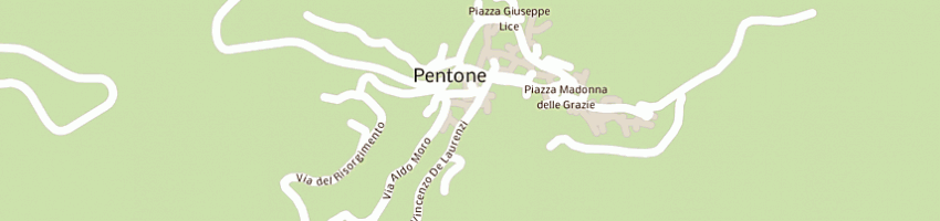 Mappa della impresa poste italiane  a PENTONE