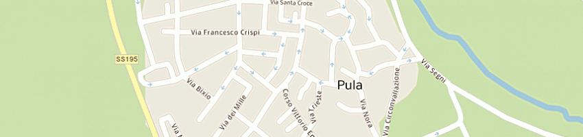 Mappa della impresa aroni francesco a PULA