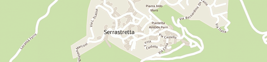 Mappa della impresa mascaro giuseppe a SERRASTRETTA