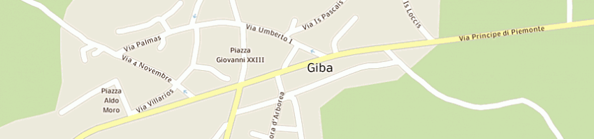 Mappa della impresa potettu annunziata e c sas a GIBA