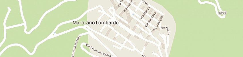 Mappa della impresa carabinieri  a MARTIRANO LOMBARDO