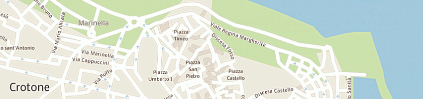 Mappa della impresa italgest condomini di longo teresa  a CROTONE