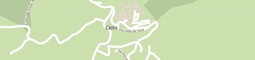 Mappa della impresa raneli giuseppe a CLETO