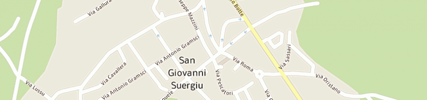 Mappa della impresa mac carni a SAN GIOVANNI SUERGIU