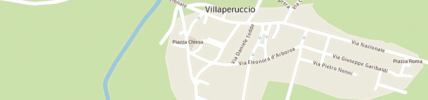 Mappa della impresa bar pizzeria 2000 di nonnis claudia e c sas a VILLAPERUCCIO