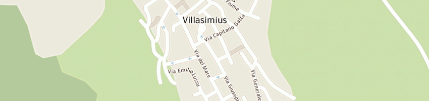 Mappa della impresa serra maurizio a VILLASIMIUS