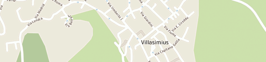 Mappa della impresa scano gabriella a VILLASIMIUS