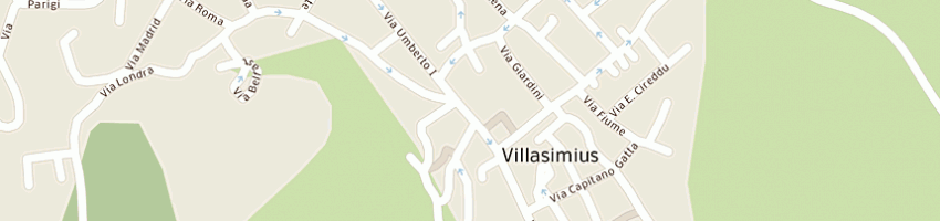 Mappa della impresa ristorante nuova giulietta snc a VILLASIMIUS