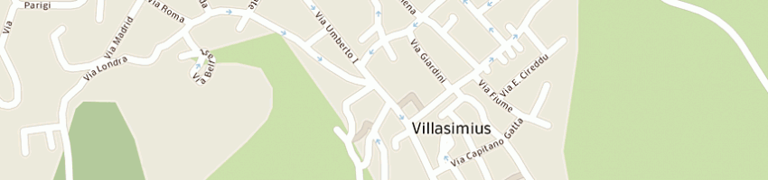 Mappa della impresa villa sas di giannandrea giagheddu e c a VILLASIMIUS