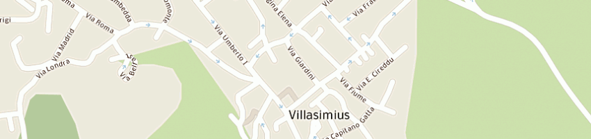 Mappa della impresa i carrubi srl a VILLASIMIUS