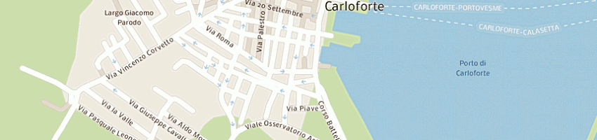Mappa della impresa marras pierina a CARLOFORTE