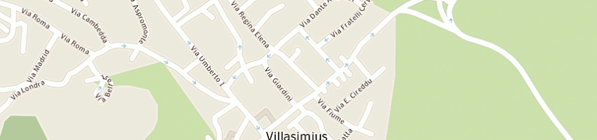 Mappa della impresa azienda usl n8 a VILLASIMIUS