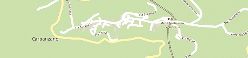 Mappa della impresa municipio a CARPANZANO