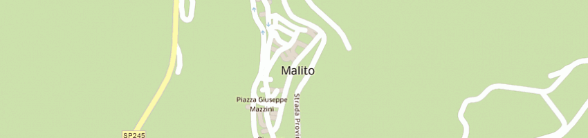 Mappa della impresa hotel palace savuto a MALITO