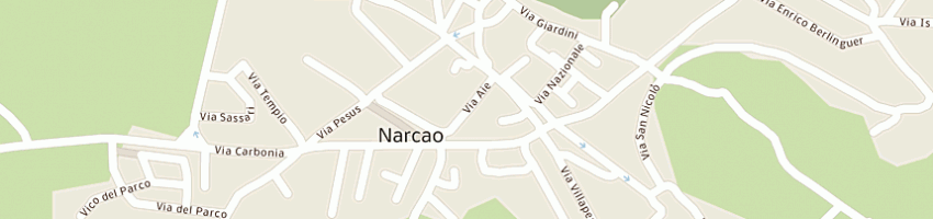 Mappa della impresa nonnis antioco a NARCAO