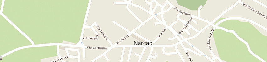Mappa della impresa portas carlo a NARCAO