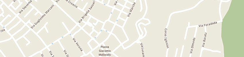 Mappa della impresa vandelli bruno a CARBONIA