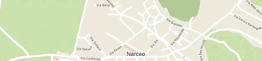 Mappa della impresa ditta impera giulia a NARCAO