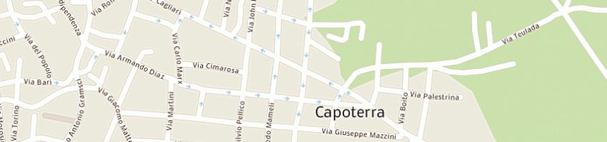 Mappa della impresa cosifra di frau raffaela e c sas a CAPOTERRA
