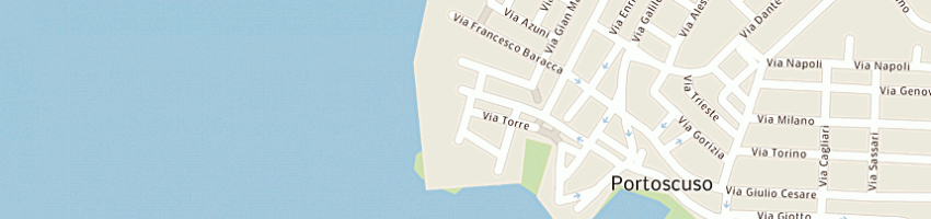 Mappa della impresa torre di portoscuso a PORTOSCUSO