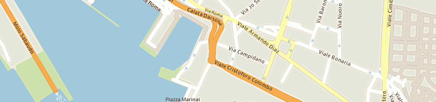 Mappa della impresa pilia stefano a CAGLIARI