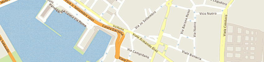 Mappa della impresa centro ottica di giovanni garrucciu a CAGLIARI
