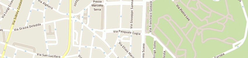 Mappa della impresa perra gabriele a CAGLIARI