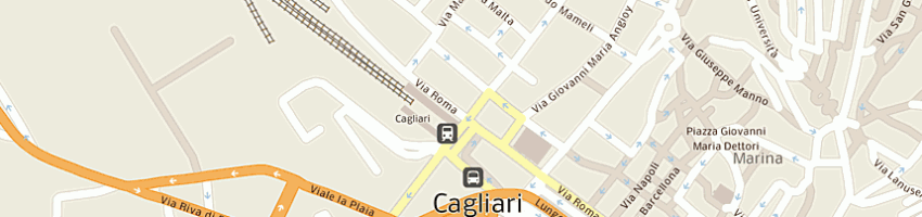 Mappa della impresa opening 1 srl a CAGLIARI
